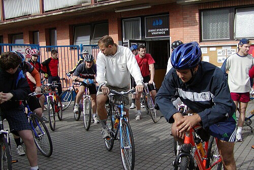 Poslední přípravy před odjezdem